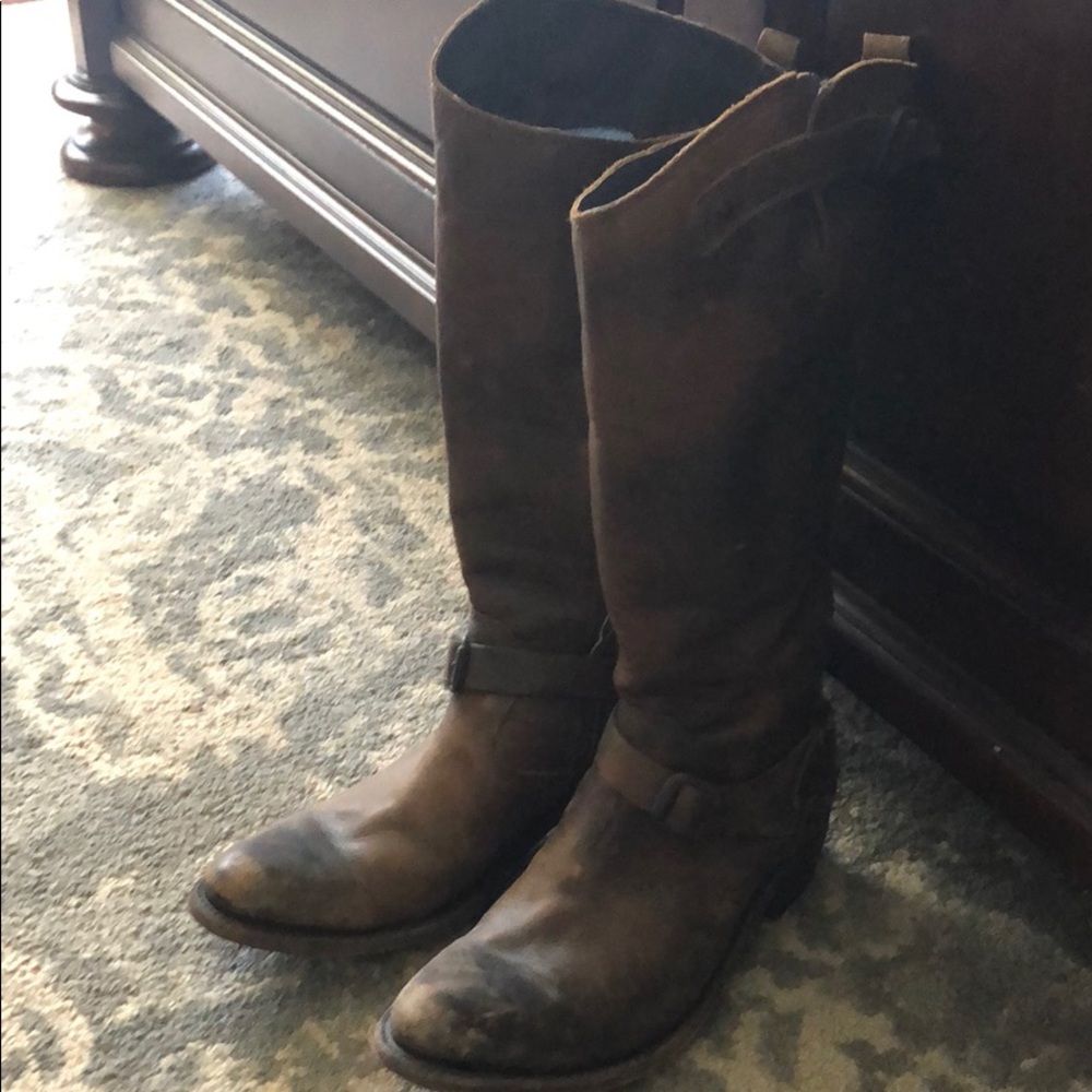 Freebird brown leather boots